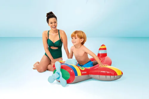 Miniatura 6 de Intex Pool Cruiser - Aufblasbare Babysitz/Schwimmboot, Modelo Sortiert