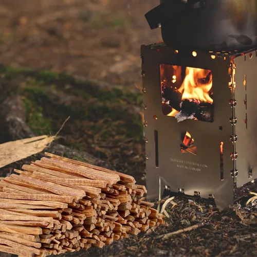 Miniatura 5 de 40 libras de palillos iniciadores de fuego Fatwood, 100% natural, leña para chimeneas, fogatas, hogueras, parrilla
