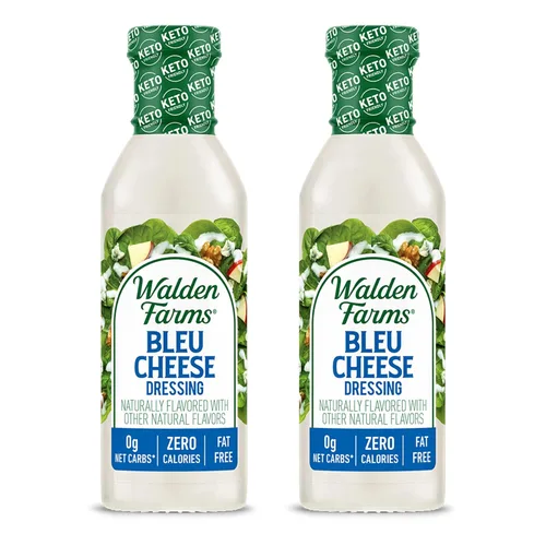 Miniatura 49 de Walden Farms Vinagreta de Tomate Seco al Sol – Aderezo sin calorías, bajo en carbohidratos, apto para dieta keto, vegano, sin azúcar con rico sabor