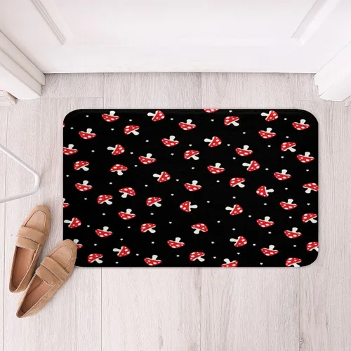 Miniatura 11 de Alfombras de baño antideslizantes con diseño de llamas de dibujos animados para baño, decoración de alpaca verde azulado, extrasuave y absorbente