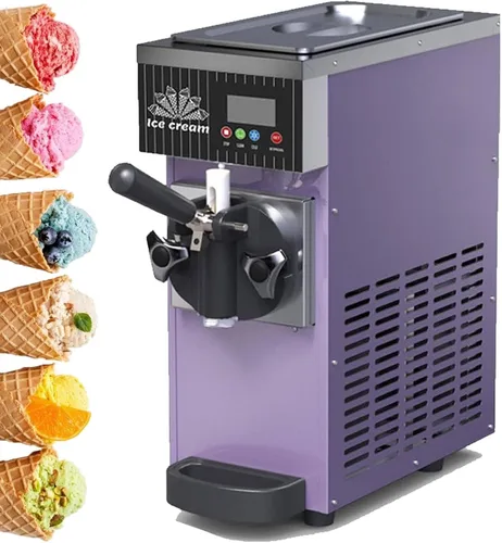 Miniatura 8 de Commercial Ice Cream Maker for Home, Countertop Ice Cream Maker 2.5L/3.5L Capacity, with Auto Clean Function Produces 80-100 Sticks Per Hour
