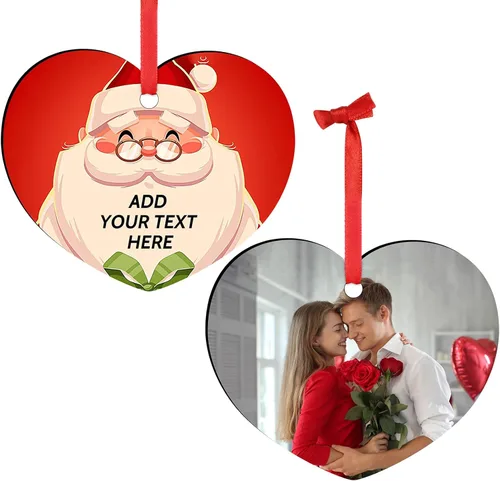 Miniatura 18 de Adornos con nombre de letra para árbol de Navidad, adornos de Navidad personalizados 2025, adornos de nombre inicial personalizados, decoraciones