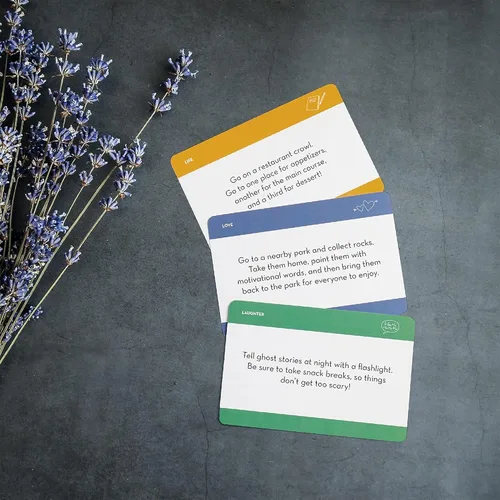 Miniatura 8 de Flowjo Los juegos de cartas de la lista de deseos de la mamá: 100 actividades familiares divertidas y atractivas para construir lazos más fuertes
