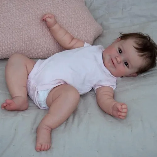 iCradle - Muñecas Reborn de 20 pulgadas, muñeca de bebé recién nacida de 50 cm, muñeca de bebé recién nacida de aspecto realista, muñecas de tela