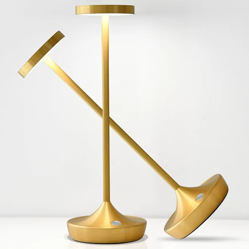 Miniatura 15 de Lámpara de mesa inalámbrica recargable - Luz de mesa LED operada con batería de 6000mAh - Lámparas de mesa portátiles táctiles regulables