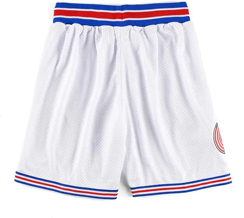 Miniatura 2 de Mens Space Movie Basketball Shorts T Squad Shorts White