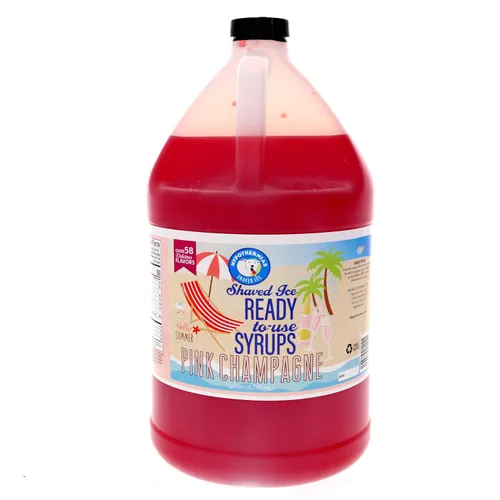 Miniatura 42 de Hypothermias Wild Cherry - Jarabe de sabores de cono de nieve hawaiano listo para usar (128 onzas líquidas), hielo afeitado, 100% azúcar de caña pura