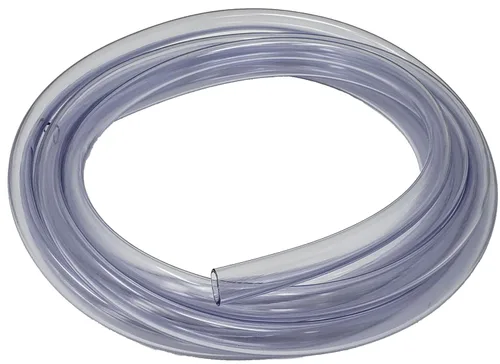Sealproof Tubo de vinilo transparente de PVC sin reforzar, 3/8 pulgadas de diámetro interior x 1/2 pulgadas de diámetro exterior, 10 pies, fabricado