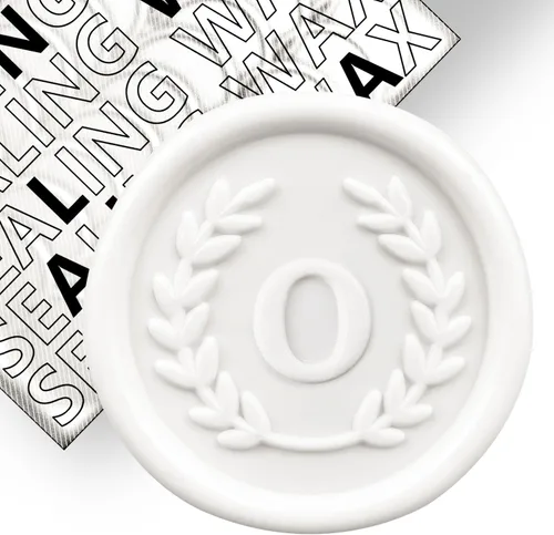 Miniatura 97 de 50 calcomanías adhesivas de cera con letra W, hechas a mano, sin necesidad de sellar, rasgar y usar calcomanías de cera para invitaciones de boda