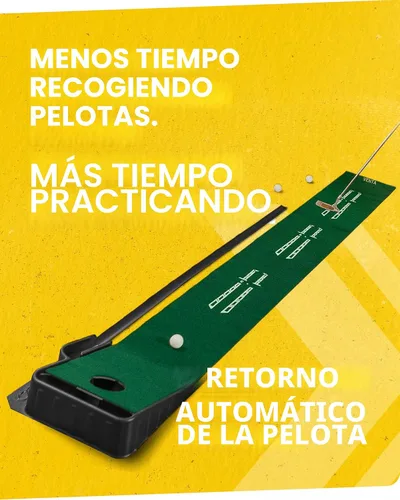 Miniatura 4 de SKLZ Putting Green: Perfect Your Golf Skills with Realistic Home Practice - Improve Your Putting Stroke, Lower Your Scores, and Enjoy Convenient