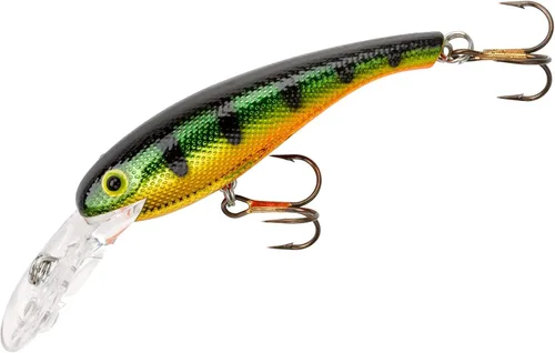 Miniatura 17 de Cotton Cordell Wally Diver Walleye Crankbait Señuelo de pesca Gancho Chartreuse