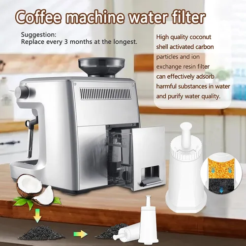 Miniatura 5 de Filtro de agua de repuesto para máquina Breville Espresso Barista Touch BES880, Barista Touch Impress BES881, Oracle Touch BES990, Oracle BES980