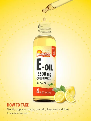 Miniatura 3 de Sundance Aceite líquido de vitamina E, 4 onzas líquidas