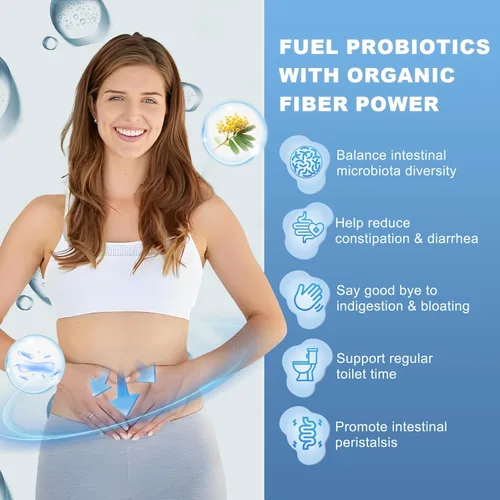 Miniatura 3 de Probióticos para mujeres y hombres para la salud digestiva con 100 mil millones de UFC, probióticos para mujeres y hombres para apoyo inmunológico