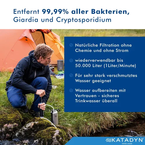 Miniatura 6 de Katadyn Bolsillo táctico del filtro de agua