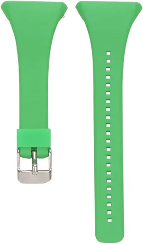 Miniatura 3 de Watch Strap compatible with Polar FT4,Adjustable Silicone Sports Strap Replacement Band for Polar FT7 Smart Watch Negro y verde