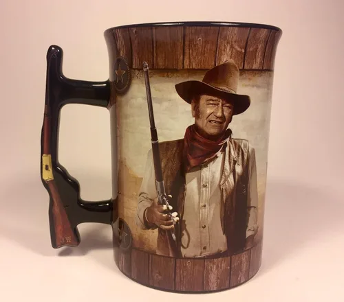 Miniatura 4 de Productos Mid-South Taza John Wayne - 18 oz - Collage en Relieve