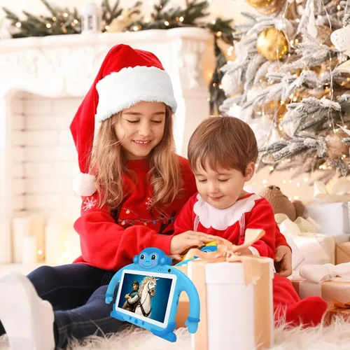 Miniatura 6 de Tablet para Niños de 7 Pulgadas para Niños de 3 a 7 Años, 32GB ROM, Tabletas para Niños Pequeños con YouTube, WiFi, Estuche, Tabletas Android