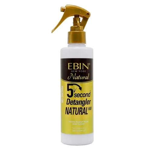 Miniatura 8 de EBIN NEW YORK Peluca y tejido desenredante de 5 segundos Spray desenredante acondicionador para cabello humano y sintético Sin enredos, brillo