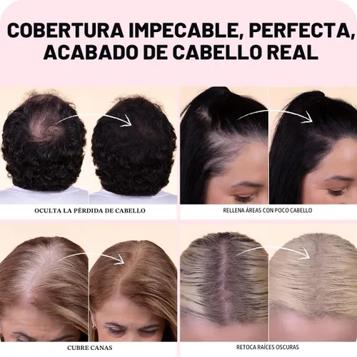 Miniatura 6 de BOLDIFY Kit de Muestra de Color en Polvo de Línea Capilar – Color de Cabello para Retoque de Raíces para Cobertura de Canas, Polvo para el Cabello