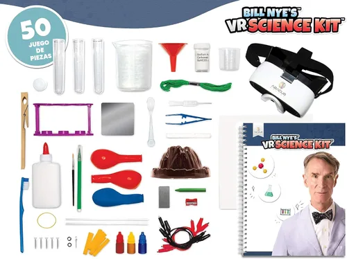 Miniatura 5 de Abacus Brands Bill Nye's VR Science Kit - Virtual Reality Kids Science Kit, Book and Interactive STEM Learning Activity Set