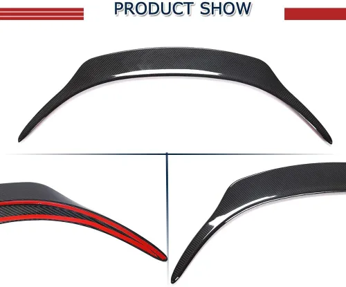 Miniatura 6 de Alerón de tronco de fibra de carbono seca A91 compatible con Toyota GR Supra A90 A91 2020-2026, piezas personalizadas, alerón de labio trasero