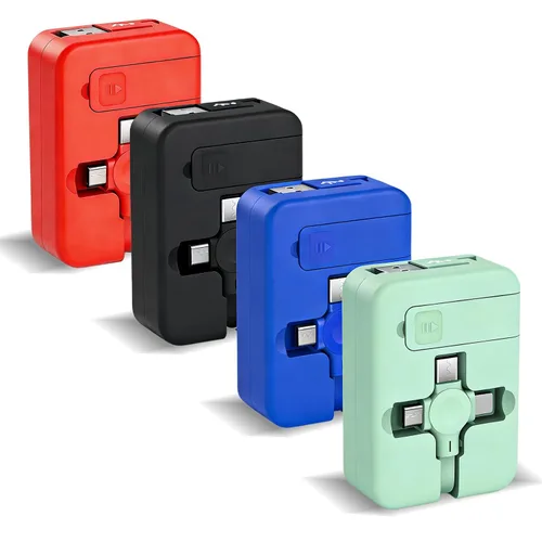 Miniatura 9 de Gartmost 6 unidades 3 en 1 retráctiles múltiples cargadores rápidos Cable a granel (3.28 pies) con USB C/Micro USB/L y soporte para teléfono