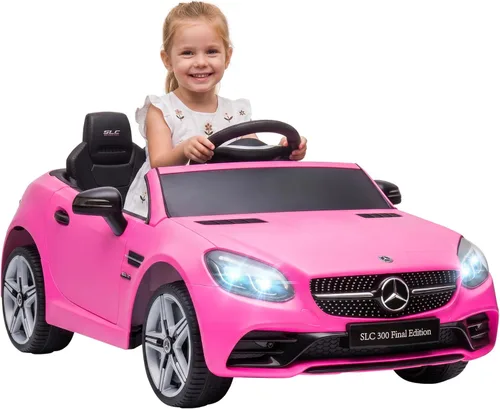 Miniatura 12 de Aosom Mercedes SLC 300 - Auto de paseo con licencia de 12 V para niños con control remoto, 2 velocidades, automóvil eléctrico para niños a batería