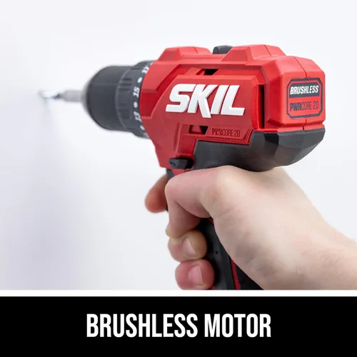 Miniatura 2 de SKIL - Kit de taladro destornillador sin escobillas de 20 V, de 1/2 pulgada, incluye batería de 2.0 Ah y cargador - DL6280B-10