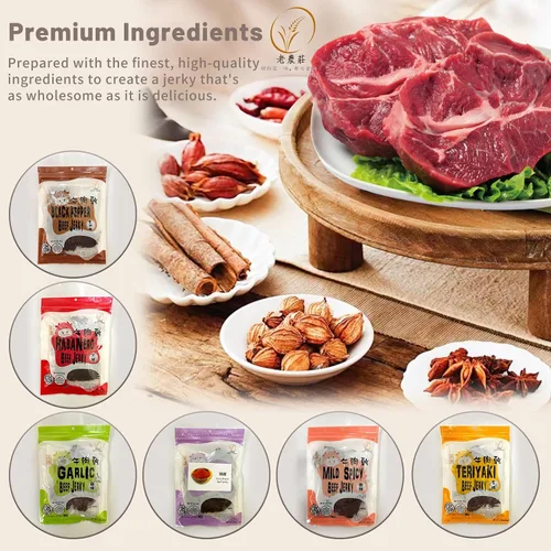 Miniatura 5 de Old Cottage Beef Jerky – Auténtica receta taiwanesa – Snacks taiwaneses – Snack de proteína seca seca Cecina de ternera, aperitivos asiáticos 2.82
