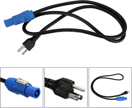 Miniatura 4 de Cable de alimentación de 3.3 ft para 350 W/330 W/280 W/230 W/200 W cabeza móvil enchufe de EE. UU