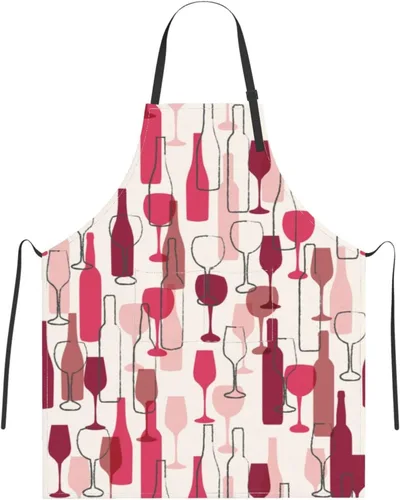Miniatura 3 de Delantal ajustable impermeable para hombres y mujeres, chef, cocina, barbacoa, parrilla
