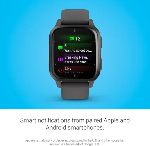 Miniatura 6 de Garmin Reloj inteligente Venu® Sq 2 GPS - Pantalla AMOLED, monitoreo de salud durante todo el día, batería de larga duración, seguimiento