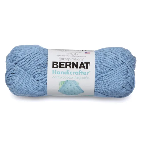 Miniatura 11 de Bernat Handicrafter - Hilo de algodón de colores sólidos, 1.75 oz, calibre 4 mediano, 100% algodón, Rojo Country