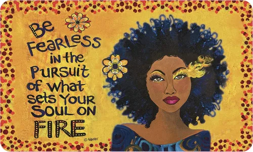 Miniatura 9 de Shades of Color Alfombrillas de interior afroamericanas, 29.5 x 17.7 pulgadas, Dare 2 Be Different (IFM122)