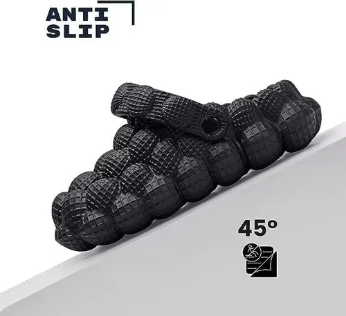 Miniatura 3 de LEPHYON Sandalias de burbujas para niños Zapatos de pelota de golf Zuecos Gargen para niñas Pantuflas divertidas para niños, cómodas