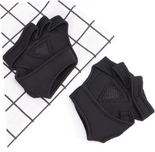 Miniatura 4 de INOOMP Guantes de gimnasio para hombres y mujeres, guantes de entrenamiento para hombres, guantes de mano para hombres y hombres, guantes sin dedos