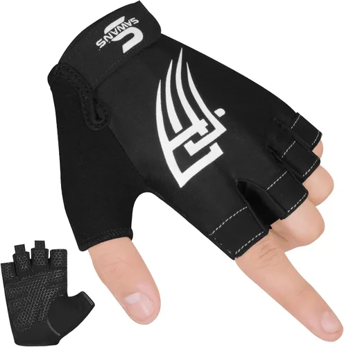 SAWANS Guantes de gimnasio para levantamiento de pesas para hombres y mujeres, transpirables, ligeros, guantes de fitness, antideslizantes, de