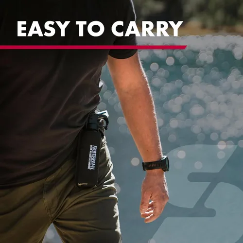 Miniatura 3 de Sabre Frontiersman Bear Spray Holster for 7.9 & 9.2 Oz. Canisters, Nylon Chest, Belt, Waist, & 3-in-1 Options Available, Adjustable Straps, Strong