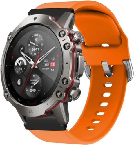 Miniatura 7 de Correas de reloj Amazfit Falcon para mujeres y hombres, correas de repuesto de silicona ajustables y duraderas para reloj inteligente Amazfit Falcon