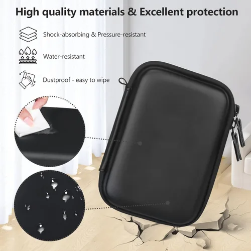 Miniatura 5 de Funda de impresora adhesiva compatible con Memoking T02/para iDPRT/para Phomemo/para Anycash/para Ponek/para Cabaro Mini Impresora Pegatina, Mini