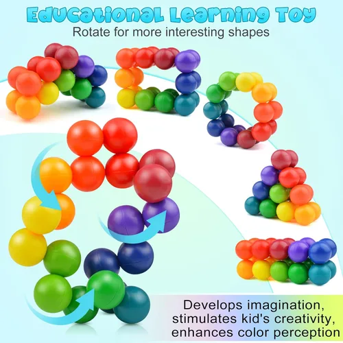 Miniatura 4 de Yrissmiss 3PCS Juguetes Sensoriales de Autismo para Niños Autistas, Juguetes Fidget Sensoriales para Adultos y Niños, Juguetes de Autismo para Niños