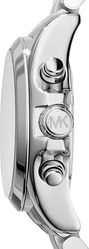 Miniatura 2 de Michael Kors Mini Bradshaw - Reloj cronógrafo de acero inoxidable de 1.417in, MK5798 - Bradshaw Mini