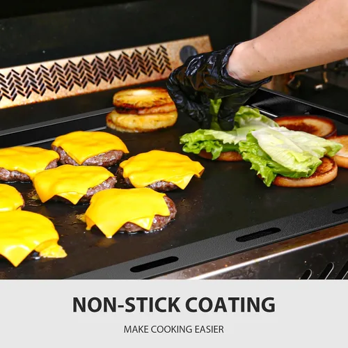 Miniatura 74 de Utheer Parrilla reversible para todas las estufas Camp Chef de 14 y 16 pulgadas, plancha de hierro fundido, para estufa Camp Chef Explorer de 2