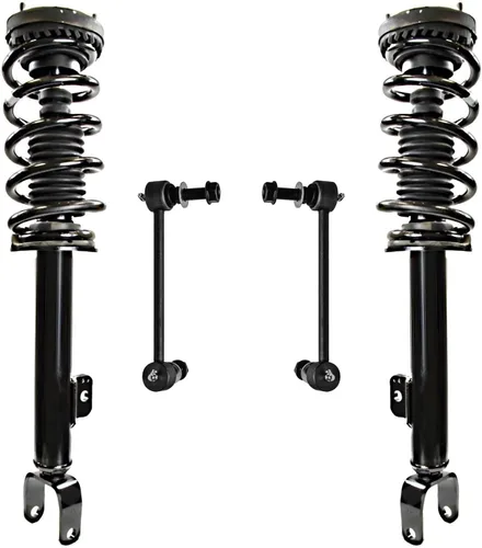 Miniatura 54 de Detroit Axle - 4 barras estabilizadoras de puntales delanteros para Kia Forte Koup 10-13 12-13 Forte5, puntales y barras estabilizadoras de resorte