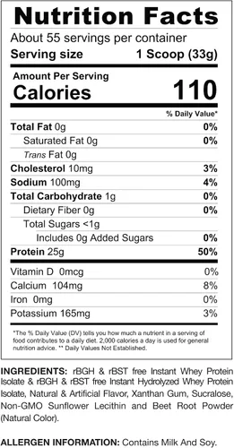 Miniatura 2 de Gaspari Nutrition Suero probado, aislado de suero 100% hidrolizado, alto en proteínas, sin lactosa, bajo en carbohidratos y bajo en azúcar