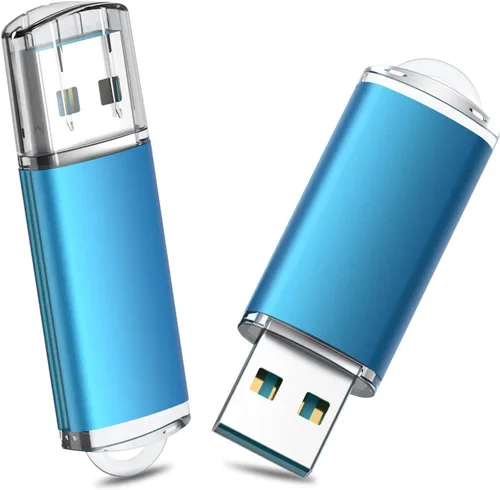 Miniatura 13 de TOPESEL Paquete de 2 unidades de memoria USB 3.0 de 64 GB de alta velocidad, memoria USB 3.0 para PC, portátiles, tabletas, televisores, audio