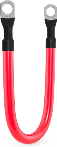 Miniatura 9 de Cable de batería 4 AWG calibre 4AWG de cobre puro con terminales de 3/8 pulgadas en ambos extremos, juego de cables para inversor de energía