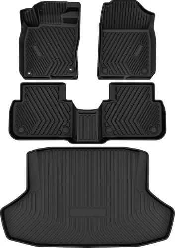 Miniatura 12 de AUTOSAVER88 Alfombrillas para RAV4 2019-2025, juego de alfombrillas de goma TPE antideslizantes para todo tipo de clima, accesorios automotrices