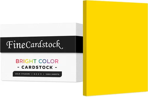 Miniatura 28 de Papel de alta calidad para tarjetas de colores, caja de 1000 hojas, cartulina de peso medio de 65 libras, perfecta para suministros escolares, artes